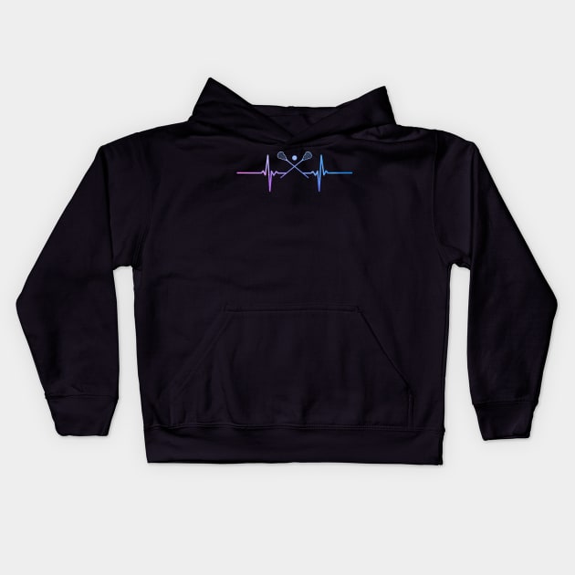 lacrosse Kids Hoodie by Mandala Project